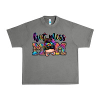 Tornado hot mess mom messy bun Urban Heavy Tee - Zillion Design Studio