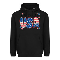 Black god bless america Heavyweight Hoodie - MaliasSmallBusiness