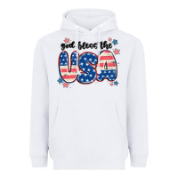 White god bless america Heavyweight Hoodie - MaliasSmallBusiness