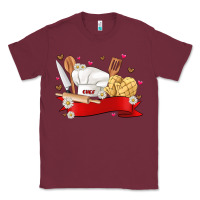 Burgundy personalized chef tools kopyası Classic Tee - JahusDesignShop