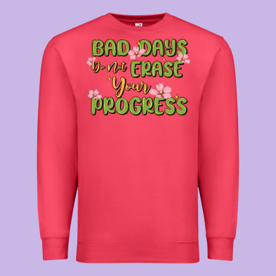 Mental Health Uplifting Quote Premium Sweatshirt Designed By Maliassmallbusiness