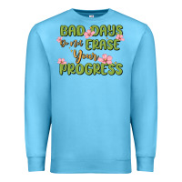 Ocean Blue mental health uplifting quote Premium Sweatshirt - MaliasSmallBusiness