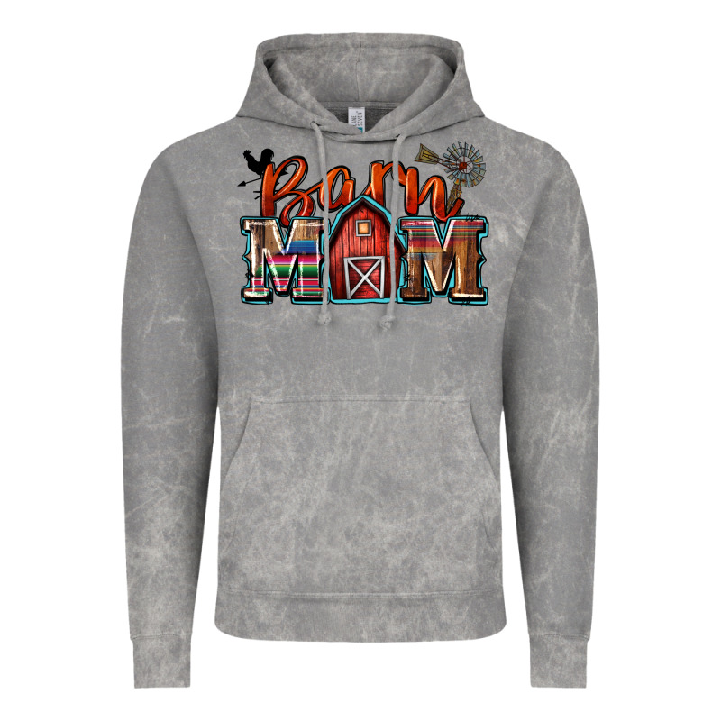 Barn Mom Vintage Hoodie by Zillion Design Studio | Teevron