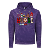 Cloud Purple nurse Christmas Vintage Hoodie - JahusDesignShop