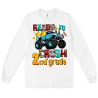White ready to school crush 2nd grade Long Sleeve Tee - AdoDesignShop