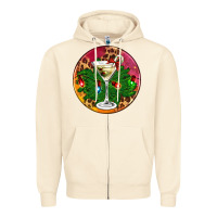 Sandshell Christmas martini Zipper Hoodie - AdoDesignShop