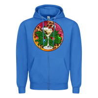 True Royal Christmas martini Zipper Hoodie - AdoDesignShop