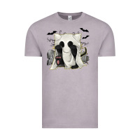 Vintage Zinc Ghost Cat Vintage Tee - texasbilliewilder