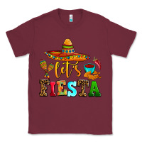 Burgundy let's fiesta Classic Tee - AdoDesignShop