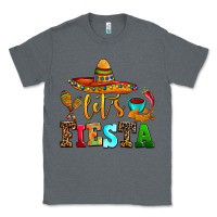 Charcoal Heather let's fiesta Classic Tee - AdoDesignShop