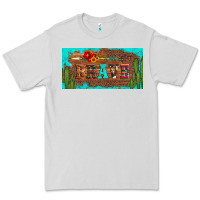 Brave Turquoise Leopard Cactus And Floral Arrow Licanse Plate Premium Tee | Teevron