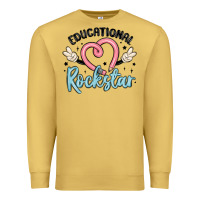 Antique Gold educational rockstar Premium Sweatshirt - MaliasSmallBusiness