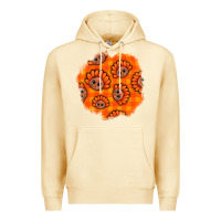 Pina Colada Thanksgiving Turkey With Tartan Patch Premium Hoodie - BundleAndBundleShop