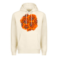 Tofu Thanksgiving Turkey With Tartan Patch Premium Hoodie - BundleAndBundleShop