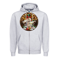 Christmas Martini Cocktail Party Zipper Hoodie | Teevron