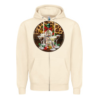 Sandshell christmas martini cocktail party Zipper Hoodie - AdoDesignShop