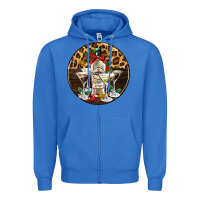 True Royal christmas martini cocktail party Zipper Hoodie - AdoDesignShop