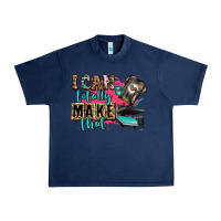 Navy i can totally make that Urban Heavy Tee - Zillion Design Studio