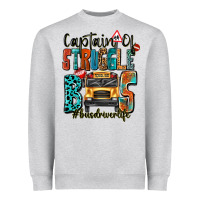 Captain Of Struggle Bus Busdriver Life Heavyweight Sweatshirt | Teevron