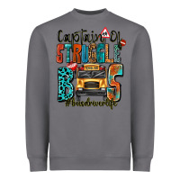 Storm captain of struggle bus busdriver life Heavyweight Sweatshirt - texasbilliewilder