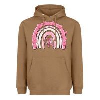 Toasted Coconut breast cancer  rainbow Heavyweight Hoodie - MaliasSmallBusiness