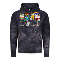 Cloud Black pride lgbtq wine cups and glasses Vintage Hoodie - texasbilliewilder
