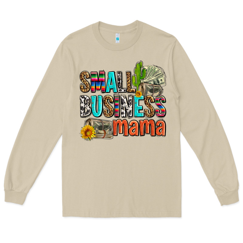 Small Business Mama Long Sleeve Tee by AdoDesignShop | Teevron