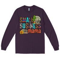 Plum small business mama Long Sleeve Tee - AdoDesignShop