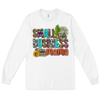 White small business mama Long Sleeve Tee - AdoDesignShop