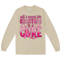Mushroom all i want for christmas is a cure Long Sleeve Tee - JahusDesignShop