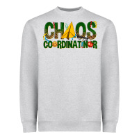 Heather Grey chaos coordinator Heavyweight Sweatshirt - texasbilliewilder