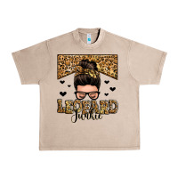 French Oak leopard junkie messy bun Urban Heavy Tee - Zillion Design Studio