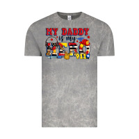 Cloud Rock my daddy is my hero dispatcher Vintage Tee - Zillion Design Studio