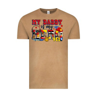 Vintage Camel my daddy is my hero dispatcher Vintage Tee - Zillion Design Studio