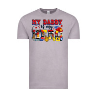 My Daddy Is My Hero Dispatcher Vintage Tee | Teevron