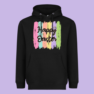 Happy Easter Heavyweight Hoodie Designed By Maliassmallbusiness
