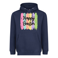 Navy happy easter Heavyweight Hoodie - MaliasSmallBusiness