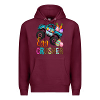 Burgundy Egg Crusher Premium Hoodie - BundleAndBundleShop