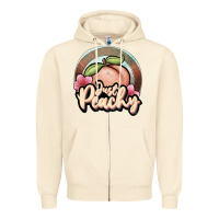 Sandshell just peachy Zipper Hoodie - JahusDesignShop