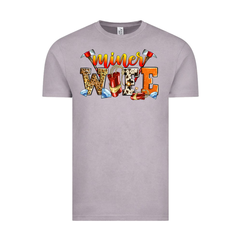 Miner Wife Vintage Tee by Zillion Design Studio | Teevron