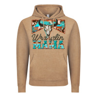 Vintage Coffee wranglin mama Vintage Hoodie - Zillion Design Studio