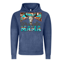 Vintage Denim wranglin mama Vintage Hoodie - Zillion Design Studio