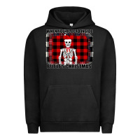 Pigment Black When You re Dead Inside But It Christmas Skeleton Urban Hoodie - Bettercallsaul
