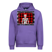 Tulip When You re Dead Inside But It Christmas Skeleton Urban Hoodie - Bettercallsaul