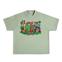 Oil Green living on lake time Urban Heavy Tee - Zillion Design Studio