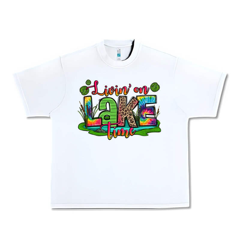 Living On Lake Time Urban Heavy Tee by Zillion Design Studio | Teevron