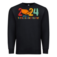 Black total solar eclipse Premium Sweatshirt - MaliasSmallBusiness