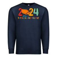 Navy total solar eclipse Premium Sweatshirt - MaliasSmallBusiness