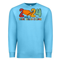 Ocean Blue total solar eclipse Premium Sweatshirt - MaliasSmallBusiness