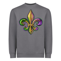 Storm fleur de lis Heavyweight Sweatshirt - RanaPortraitStore